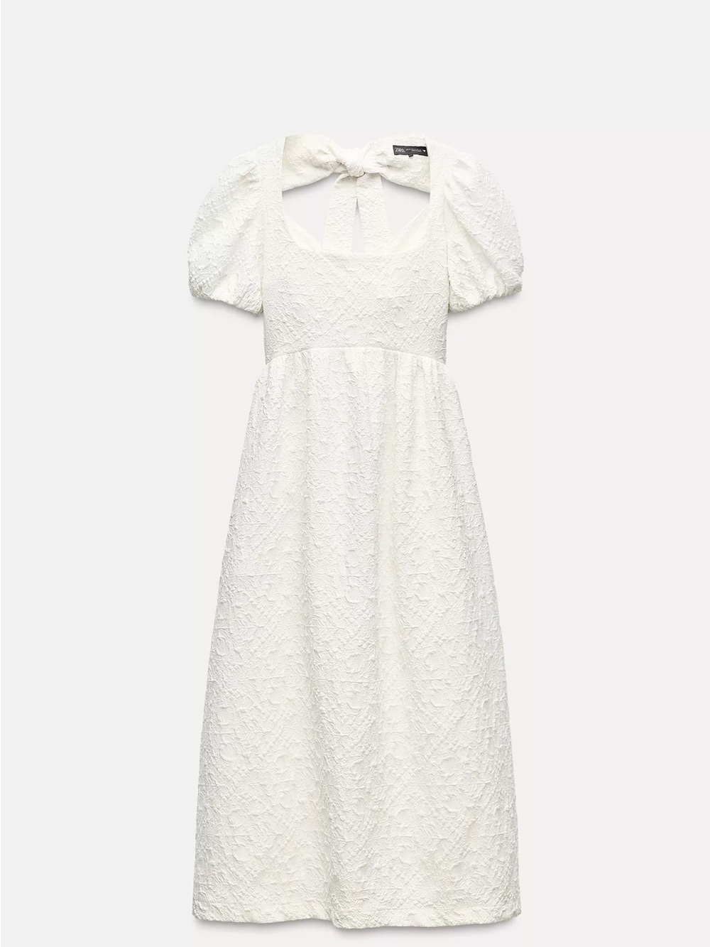 Zara White Dress